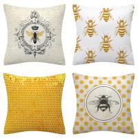 Polyester Throw Pillow Covers without pillow inner printed PC