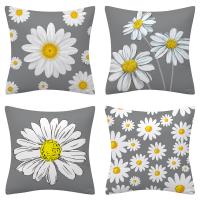 Polyester Throw Pillow Covers without pillow inner printed PC