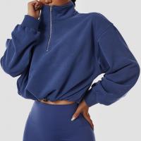 Coton Sweatshirts femmes Patchwork Solide plus de couleurs pour le choix pièce