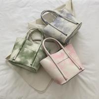 PU Leather Bucket Bag Handbag soft surface PC