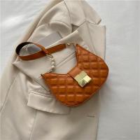 PU Leather Easy Matching Shoulder Bag soft surface Argyle PC