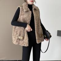 Polyester Slim Women Vest & thermal patchwork Solid PC