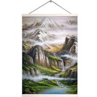 Wooden & Canvas Creative Wall-hang Paintings PC