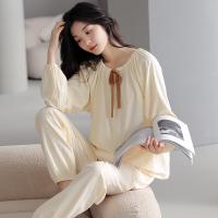 Poliéster Conjunto de pijama de mujer, parte superior & fondo, impreso, más colores para elegir,  Conjunto