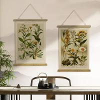 Cloth & Wooden Creative Wall-hang Paintings PC