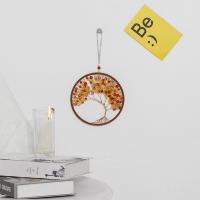 Copper Wire & Iron & Plastic Hanging Ornament for home decoration Cotton Cord PC