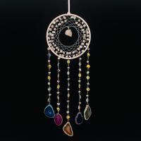 Agate & Iron Dream Catcher Hanging Ornaments for home decoration PC