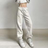 Cotton Women Sports Pants slimming patchwork Solid PC