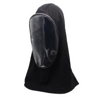 Polyester Hedging Hat unisex plain dyed Solid black : PC