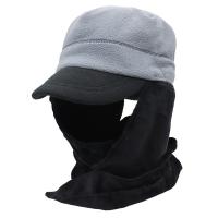 Polyester windproof Collar Cap unisex plain dyed Solid PC