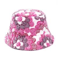 Acrylique Chapeau de seau jacquard Floral plus de couleurs pour le choix : pièce