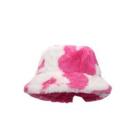 Plush windproof Bucket Hat thermal plain dyed Solid : PC