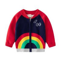 Algodón Suéter chica, de punto, multicolor,  trozo