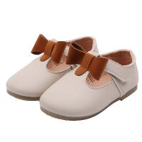 Microfiber PU Synthetic Leather & Rubber velcro Girl Kids Shoes Pair