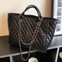 PU Leather Handbag with chain & large capacity & soft surface Argyle PC