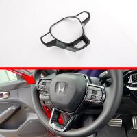 22-23 11th gen Honda Civic Steering Wheels Trim Cover, durable, , Carbon Fibre texture, Sold By PC