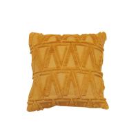 Plush Throw Pillow Covers without pillow inner Solid PC