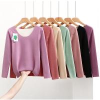 Polyester Plus Size Base Shirt & thermal sanding Solid PC