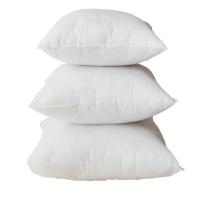 PP Cotton & Polyester Throw Pillow Inner patchwork Solid white PC