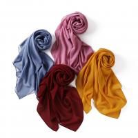 Chiffon Quadratischer Schal, Solide, mehr Farben zur Auswahl,  Stück