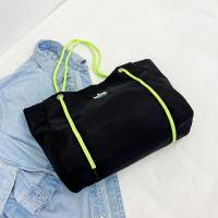 Oxford Shoulder Bag large capacity & soft surface black PC