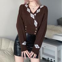 Cotton Sweater Coat slimming knitted PC