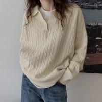 Acrylic Women Sweater loose knitted : PC