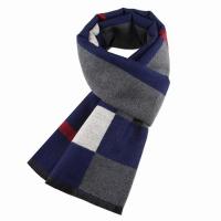Polyester Men Scarf thermal printed plaid PC