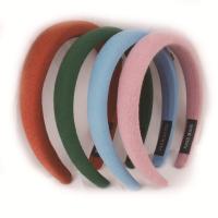 Plastic & Knitted Easy Matching Hair Band Solid PC