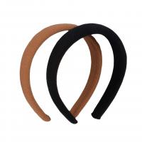 Plastic & Knitted Easy Matching Hair Band Solid PC