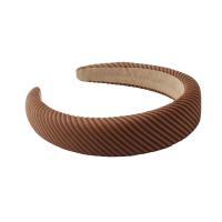 Sponge & ABS & Suede Easy Matching Hair Band Solid PC