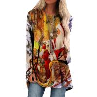 Polyester Damen Sweatshirts, Gedruckt, unterschiedliches Muster zur Auswahl, mehr Farben zur Auswahl,  Stück