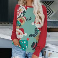 Polyester Damen Sweatshirts, Gedruckt, unterschiedliches Muster zur Auswahl, mehr Farben zur Auswahl,  Stück