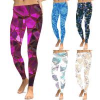 Spandex & Polyester Slim Women Leggings lift the hip & sweat absorption & breathable printed Others PC