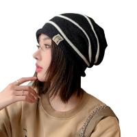 Acrylic Knitted Hat for women knitted Solid Lot