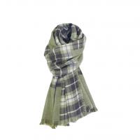 Polyester Tassels Women Scarf thermal & for women jacquard plaid PC