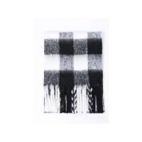 Polyester Tassels Women Scarf thermal & for women jacquard plaid PC