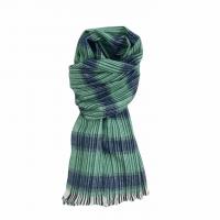 Polyester Tassels Women Scarf thermal & for women jacquard striped PC