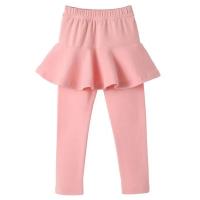 Coton Pantalon occasionnel de fille Patchwork Solide plus de couleurs pour le choix pièce