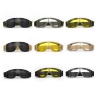Thermoplastic Polyurethane & PC-Polycarbonate windproof Safety Goggles thickening & unisex PC