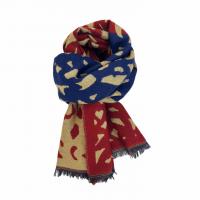 Acrylic Women Scarf thermal knitted Solid PC