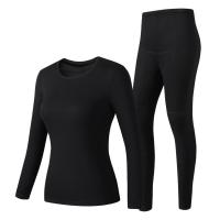 Cotton Electric Heating & Plus Size Couple Thermal Underwear Set & thermal Polyester Solid Set