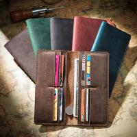 Crazy Horse Leather Wallet Multi Card Organizer & soft surface PC