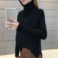 Polyester Slim Women Sweater & loose knitted Solid PC