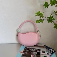PU Leather hard-surface Handbag attached with hanging strap PC