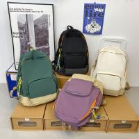 Canvas & Nylon Backpack large capacity & soft surface PC