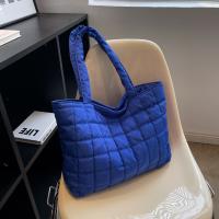Cloth Shoulder Bag large capacity & soft surface plaid PC