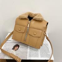 PU Leather Easy Matching Crossbody Bag soft surface PC