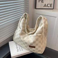Flannelette Shoulder Bag large capacity & soft surface PC