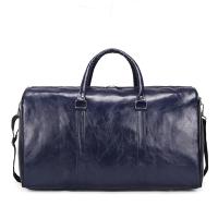 PU Leather Travelling Bag large capacity & attached with hanging strap & waterproof Solid PC
